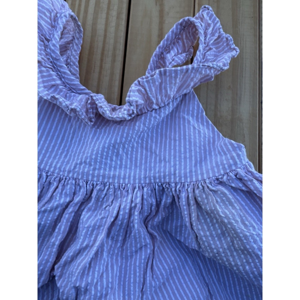 Catherine Malandrino Toddler Girl Striped Sundress 3t Embroidered Flowers - Picture 10 of 13